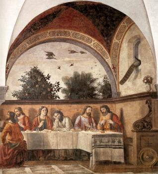 Domenico Ghirlandaio : Last Supper 2 detail II